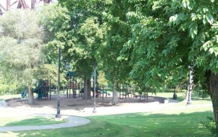 Playground Park Greenery and Vegetation